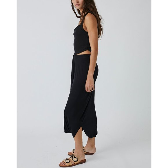 EUC Free People Daphne Set Black Size L - Picture 5 of 8